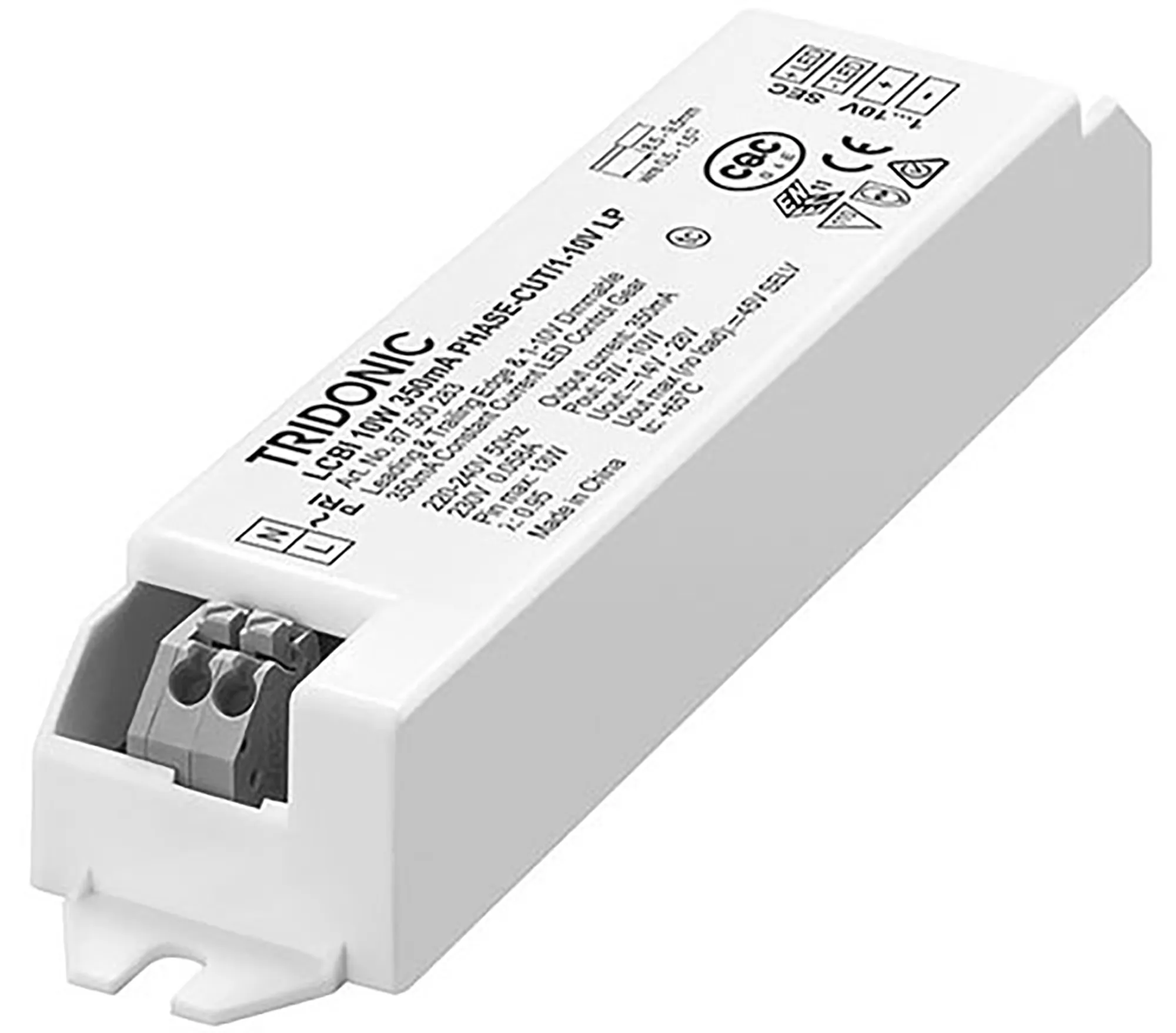 87500283  10W 350mA Phase Cut/1-10V LP BASIC Constant Current LED Driver